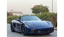 بورش بوكستر 718 Porsche Boxster Gulf, 0 km agency, under agent warranty (Al Naboudha Motors)