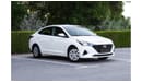 Hyundai Accent AED 557/month 2021 | HYUNDAI ACCENT | GL GCC | FULL SERVICE HISTORY | H51565