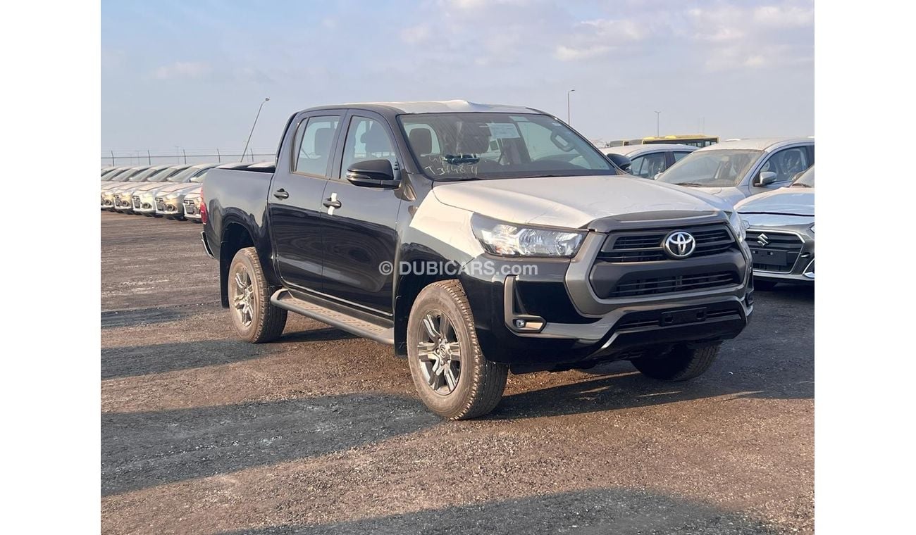 تويوتا هيلوكس 2024 Toyota Hilux Double Cab (Mid-Option) 2.7L Push-Start 4-Cyl Petrol A/T 4x4 Export For Africa