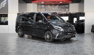 مرسيدس بنز V 250 AED 3,400 P.M | 2021 MERCEDES BENZ V250 VIP FALCON EDITION V LINE | PREMIUM WARRANTY | 8 SEATS | GCC