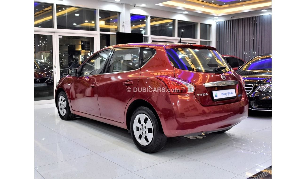 Nissan Tiida EXCELLENT DEAL for our Nissan Tiida ( 2014 Model ) in Red Color GCC Specs