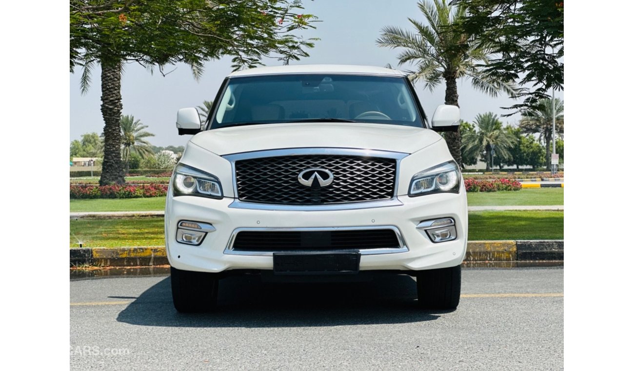 Infiniti QX80 Luxury 8st INFINITE QX80 MODEL 2016 GCC SPACE FULL OPTION