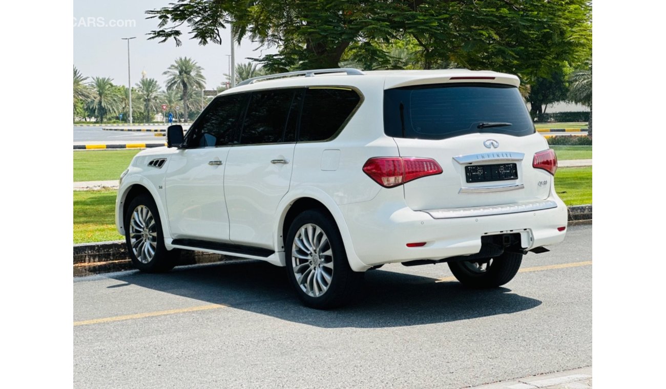 Infiniti QX80 Luxury 8st INFINITE QX80 MODEL 2016 GCC SPACE FULL OPTION