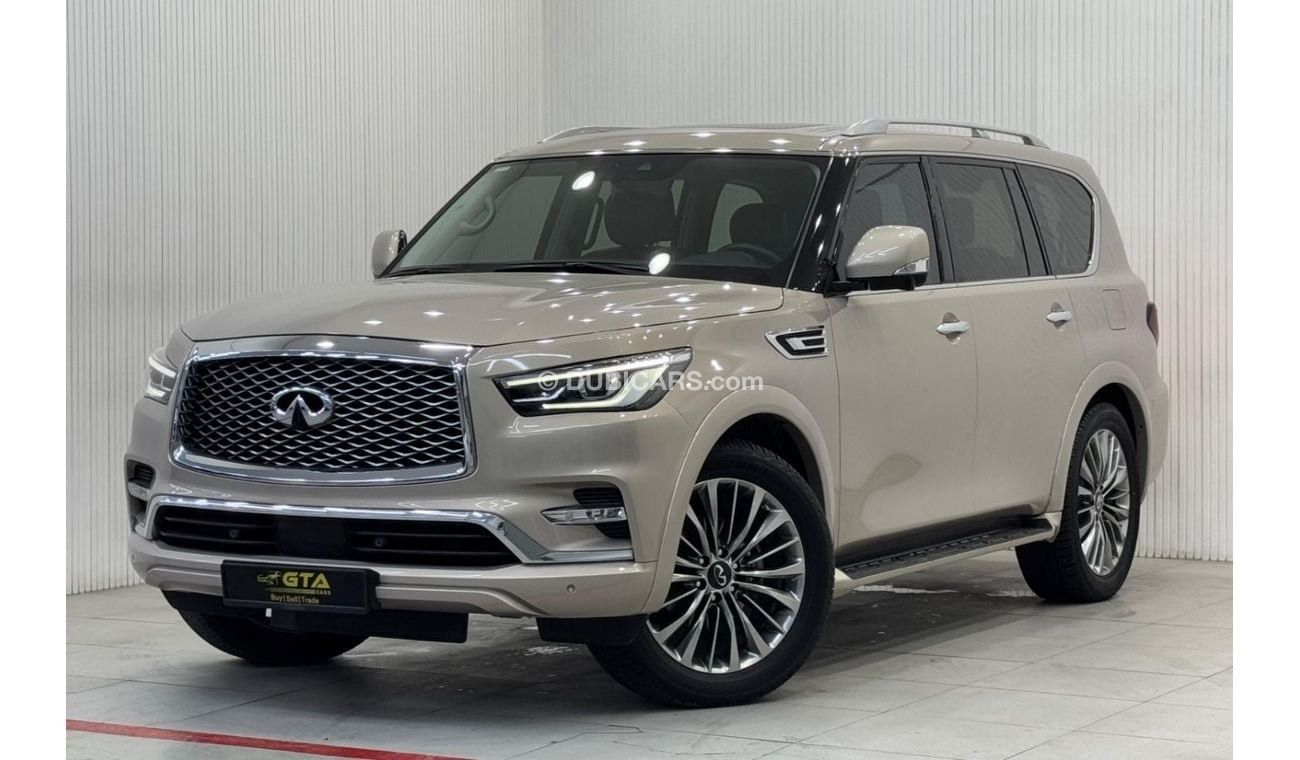 إنفينيتي QX80 Std 5.6L 2021 Infiniti QX80, One Year Warranty, Agency Full Service History, GCC