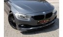 بي أم دبليو 435i BMW 435i Alpina B4 Biturbo 2016 GCC under Warranty with Flexible Down-Payment.