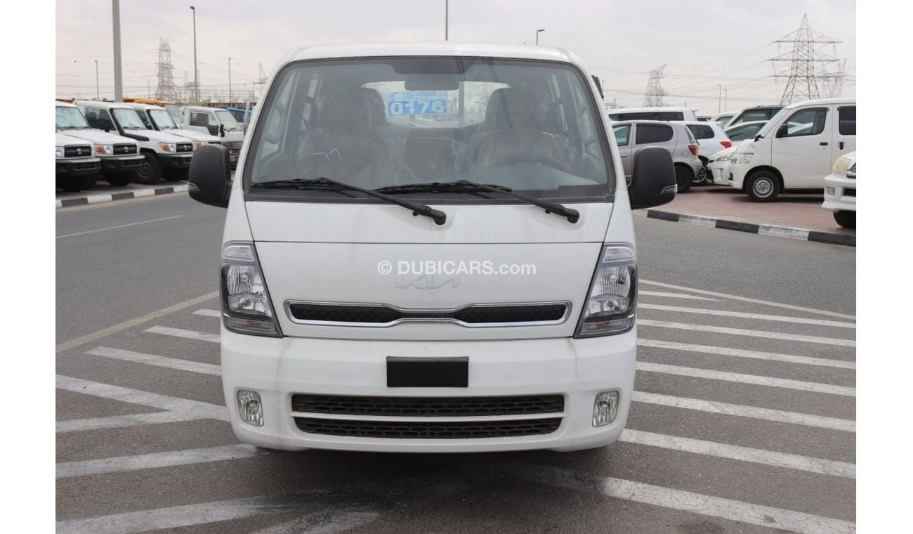 كيا K2700 BONGO 2.7L,DIESEL, DOUBLE CABIN, WHITE COLOR, MONITOR, 4 DOORS ,MODEL 2023 FOR EXPORT