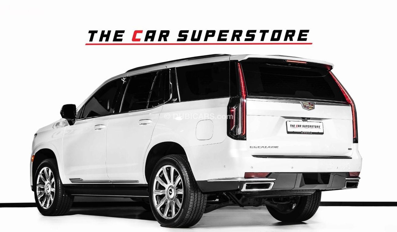 كاديلاك إسكالاد Sport Platinum 6.2L 4WD 2022-CADILLAC ESCALADE 600 SPORTS PLATINUM V8-GCC-SERVICE HISTORY-SERVICE AN