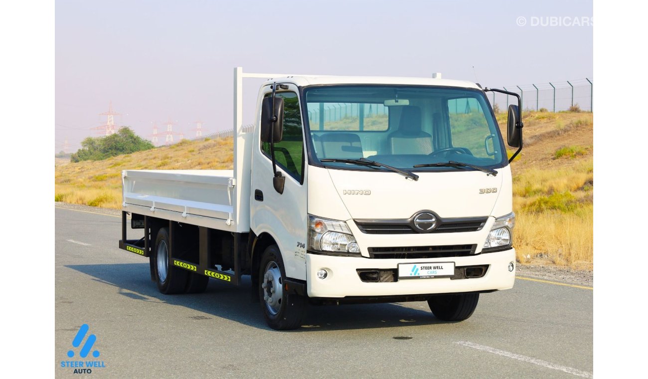 هينو 300 714 Series Pick Up Cargo Body - 4.0L RWD - DSL MT - Low Mileage - Good Condition - Book Now!