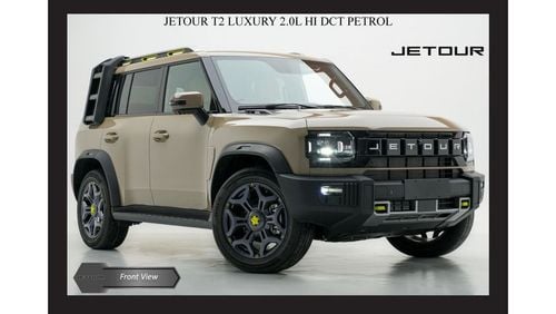 Jetour T2 Only for Export JETOUR T2 LUXURY 2.0L HI DCT PTR 2025 Model Year