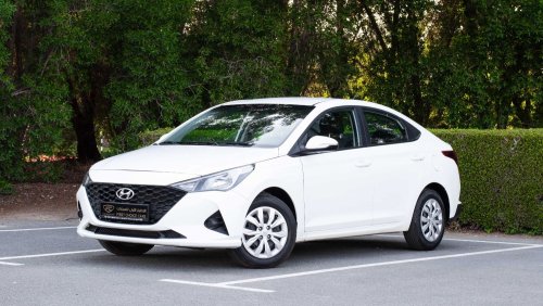 Hyundai Accent AED 607/month 2021 | HYUNDAI ACCENT | GL GCC | FULL SERVICE HISTORY | H51565