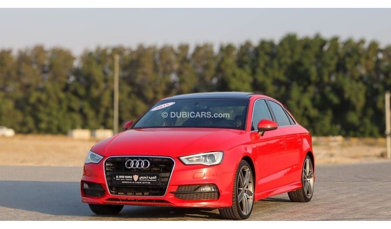 Audi A3 40 TFSI S-Line 1.8L TFSI Audi A3 1.8L 2015 GCC accident free in excellent condition