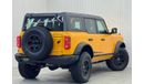 Ford Bronco Wildtrak 2.7L (5 Seater) 2022 Ford Bronco Wildtrak, 2027 Ford Warranty, 2025 Ford Service Pack, Very