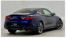 Infiniti Q60 2021 Infiniti Q60S Red Sport 400, 5 Years Infiniti Warranty, Full Infiniti Service History, GCC