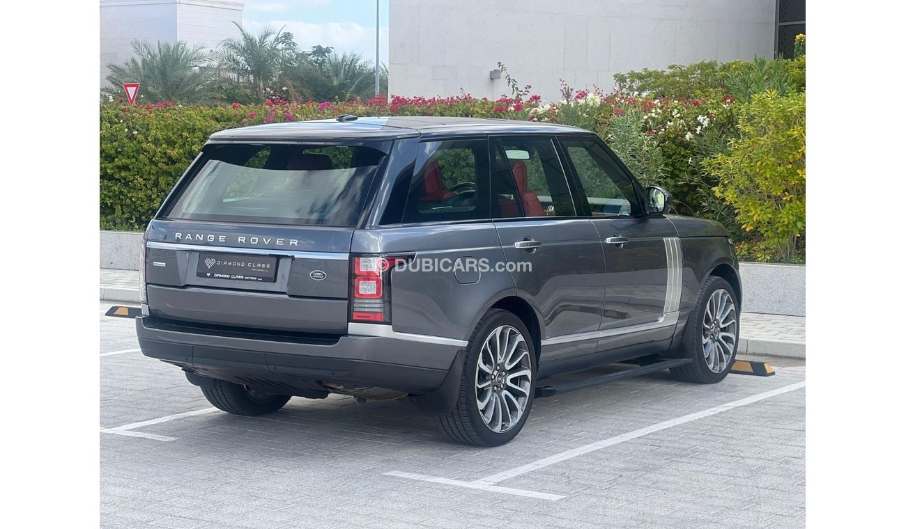 Land Rover Range Rover Range Rover Vogue Autobiography 5.0 L V8 Panoramic  Full option  GCC 2014 96,000 km  Full Service Hi