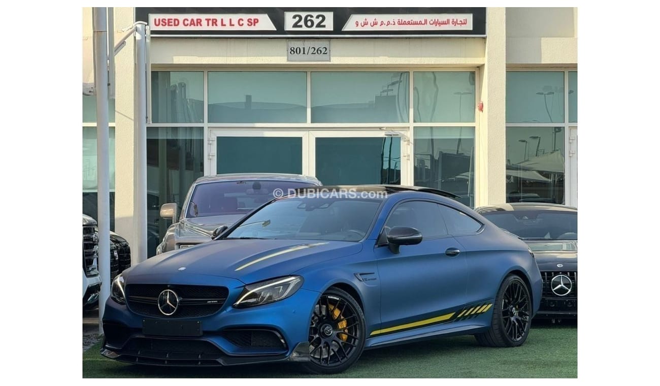 Mercedes-Benz C 63 AMG Std MERCEDES BENZ AMG C63S COUPE GCC FULL OPTION 5 button 2017 FULL CARBON FIBRE FULL OPTION