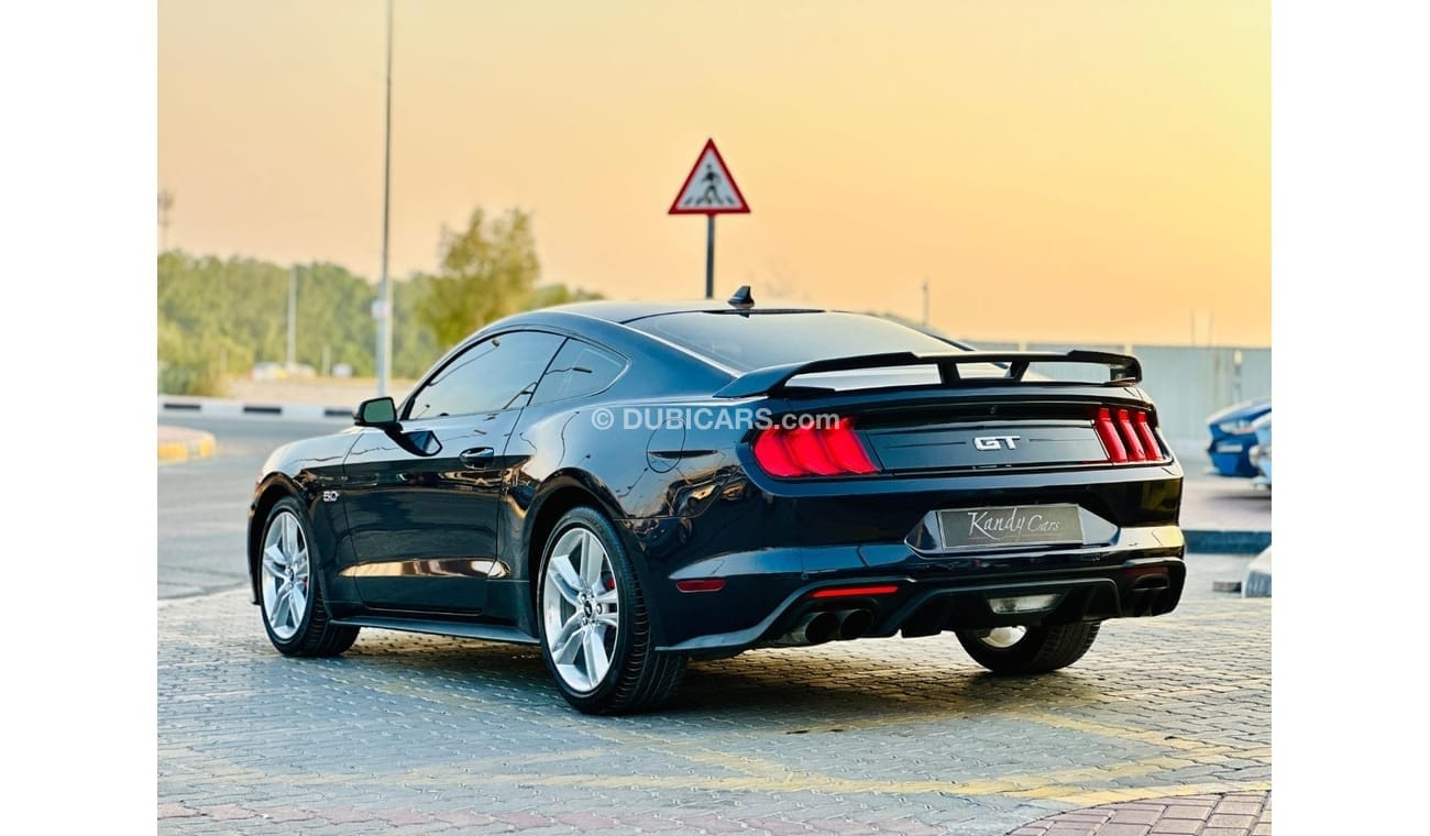 Ford Mustang GT Premium | Monthly AED 1840/- | 0% DP | Blindspot | Digital Cluster | Active Exhaust | # 43766