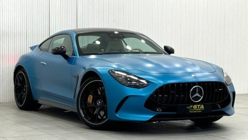 مرسيدس بنز AMG GT 2024 Mercedes-AMG GT63 Coupe, Brand New, Special AMG Hyper Blue Magno Color, 1 Year Warranty