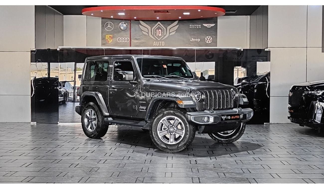 جيب رانجلر Sport 3.6L A/T (4 Seater) AED 2,500 P.M | 2022 JEEP WRANGLER SAHARA | UNDER AGENCY WARRANTY | LOW KM