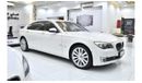 بي أم دبليو 740Li EXCELLENT DEAL for our BMW 740Li ( 2014 Model ) in White Color GCC Specs