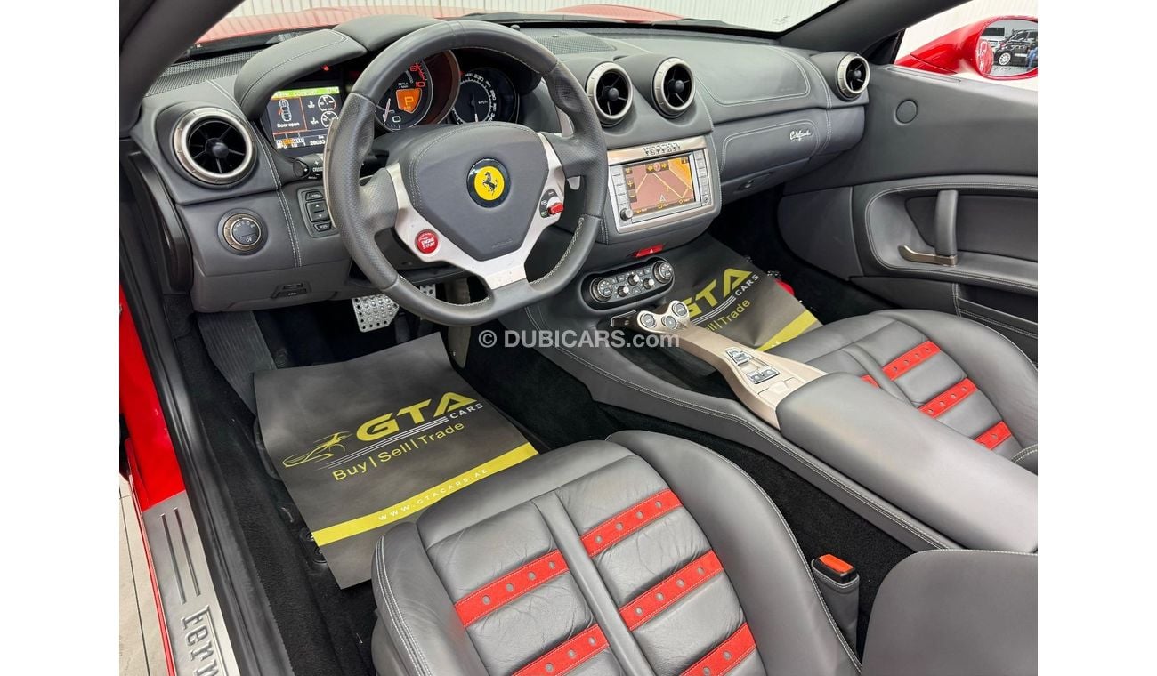 Ferrari California Std 4.3L (460 HP) 2013 Ferrari California, Ferrari Warranty, Full Ferrari Service History, Very Low 