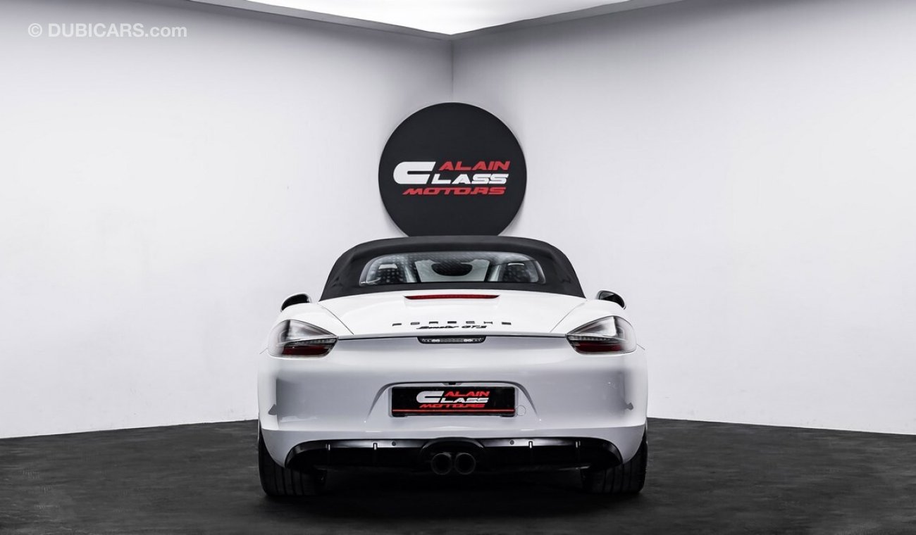 Porsche Boxster GTS 2015 - GCC