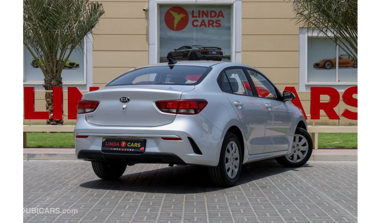 Kia Rio Kia Rio 2021 GCC under Agency Warranty with Flexible Down-Payment.