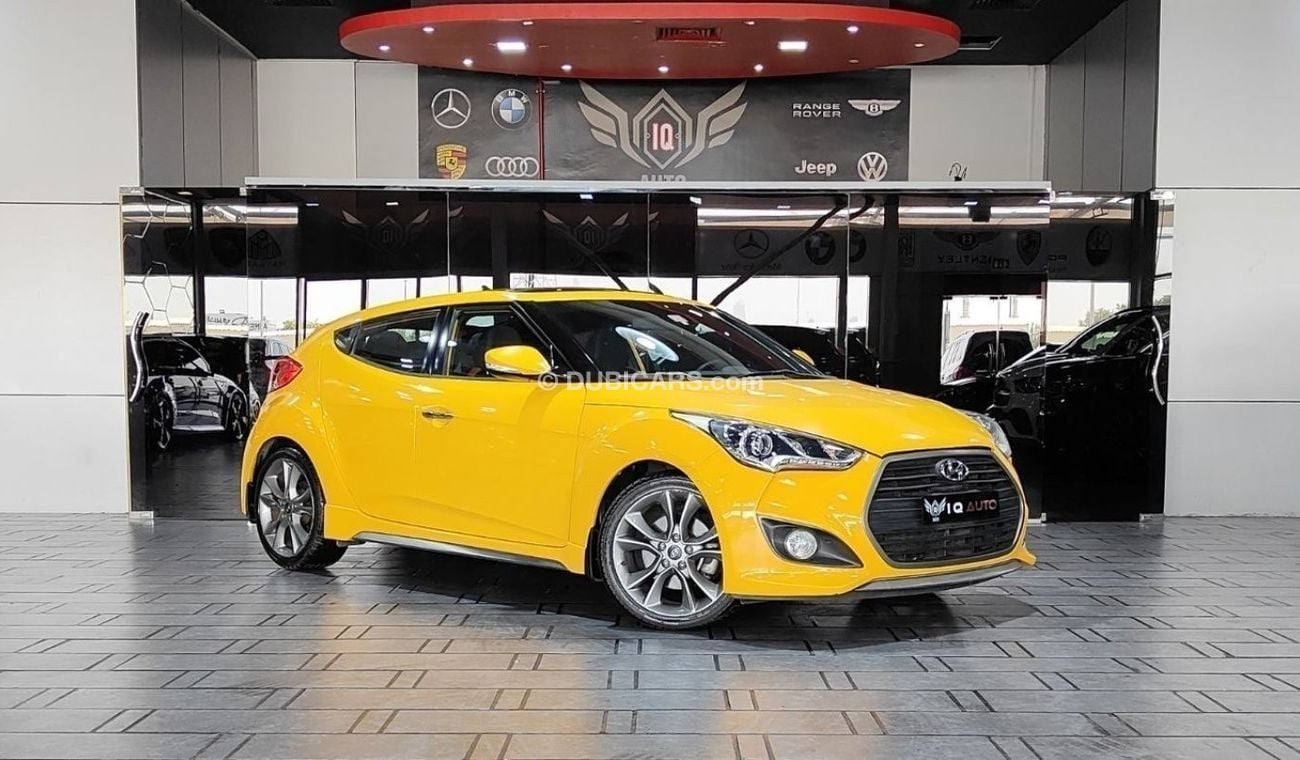 Hyundai Veloster AED 850 P.M | 2016 HYUNDAI VELOSTER TURBO 1.6L | GCC | PANORAMIC ROOF