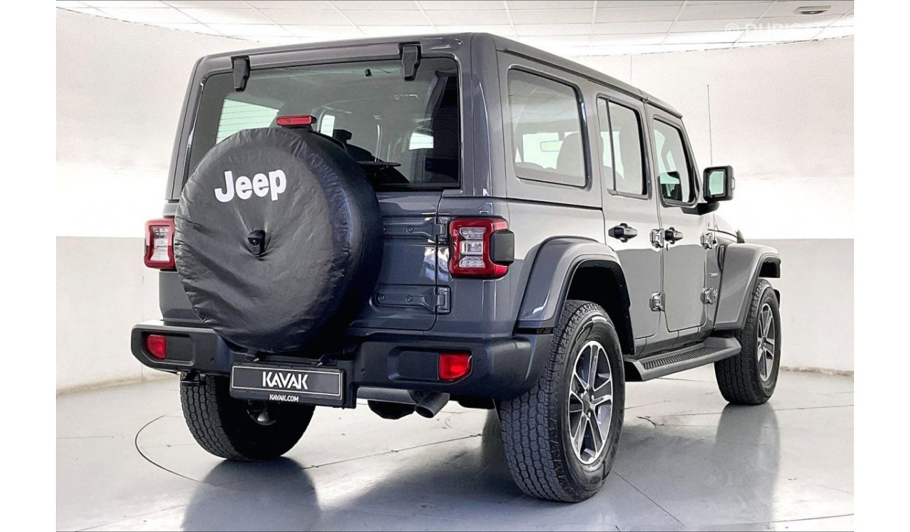 Jeep Wrangler Sahara Plus Unlimited| 1 year free warranty | Exclusive Eid offer