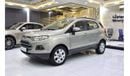 فورد ايكو سبورت EXCELLENT DEAL for our Ford EcoSport ( 2016 Model ) in Beige Color GCC Specs