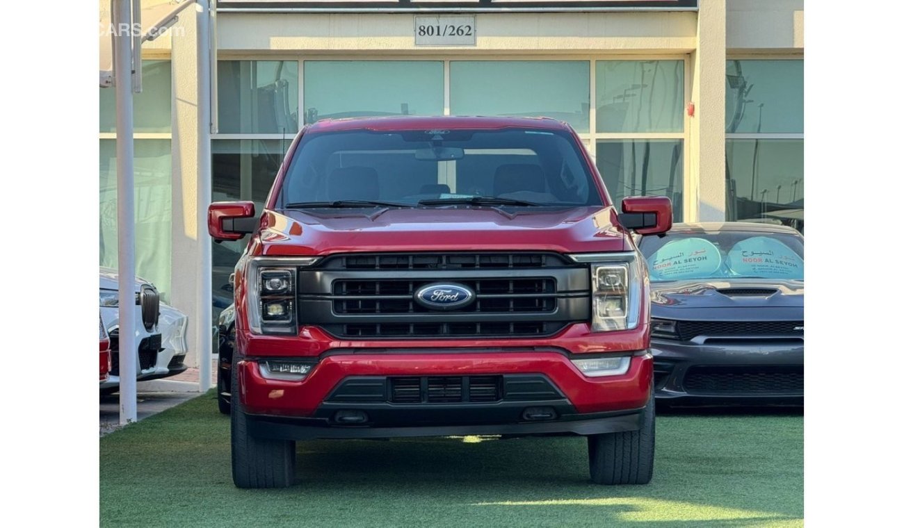 فورد F 150 فورد F150 لاريت 2021 بيك اب خليجي 4 ابواب  فل ابشن صبغ وكاله تشييكات وكاله تحت الضمان