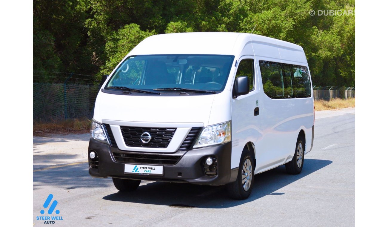 Nissan Urvan Std NV350 - 13 High Back Seats - Passenger Van - MT Petrol - GCC - Ready to Drive