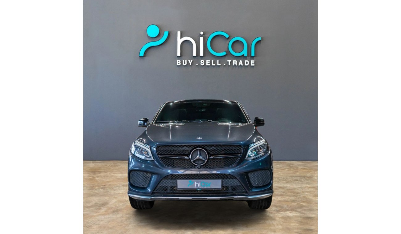 Mercedes-Benz GLE 43 AMG AED 2,519pm • 0% Downpayment •GLE 43 AMG Coupe • 2 Years Warranty!