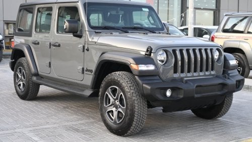 Jeep Wrangler Sport 4Door 3.6L 2023 ضمان الوكيل 2023