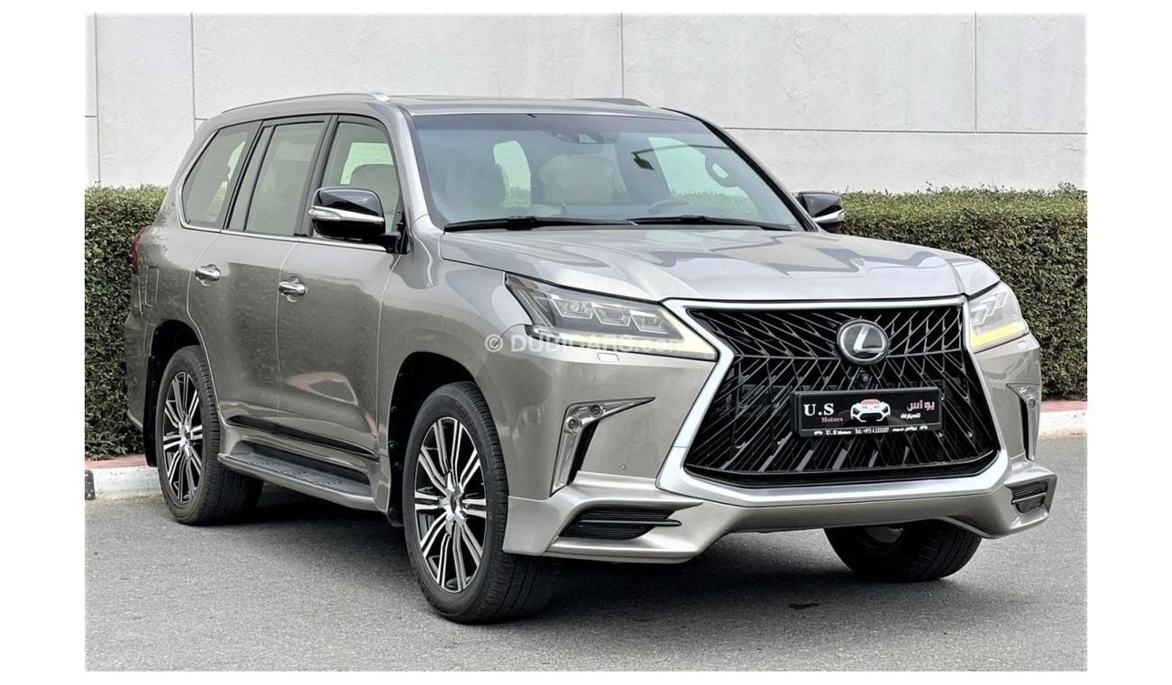 Used Platinum LEXUS LX570 WITH SIGNATURE KIT 2017 GCC SINGLE OWNER IN ...