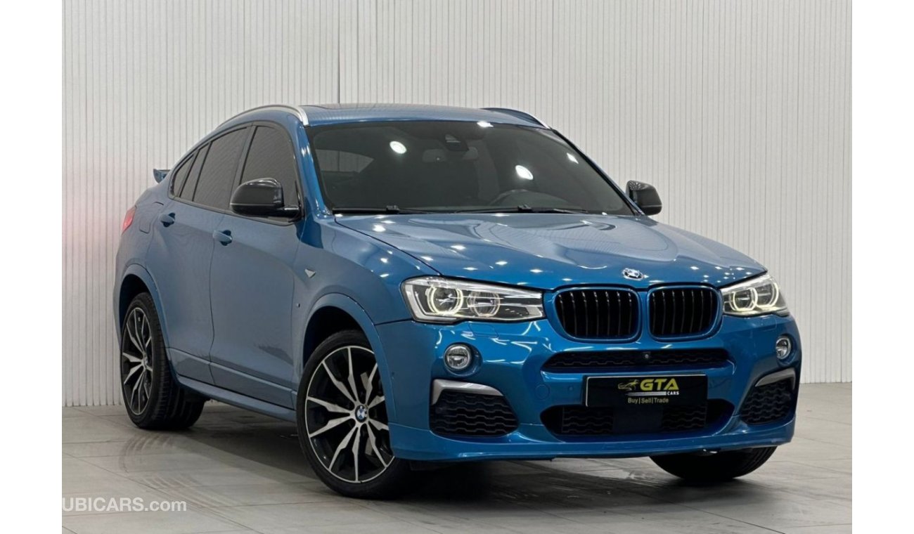 BMW X4 2016 BMW X4 M40i M-Sport, June 2024 BMW Service Pack, Full Options, GCC