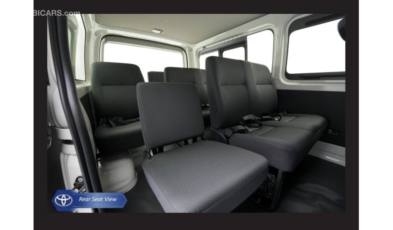 تويوتا هاياس TOYOTA HIACE 2.5L TURBO 15-STR S/R STD(i) M/T DSL 2024 Export Only