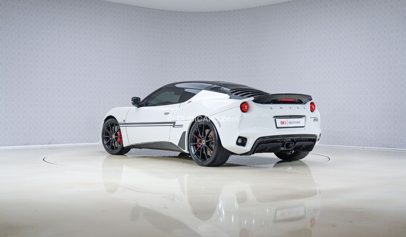 Lotus Evora 410 Sport - AED 5,813 P/M - 2 Years Warranty