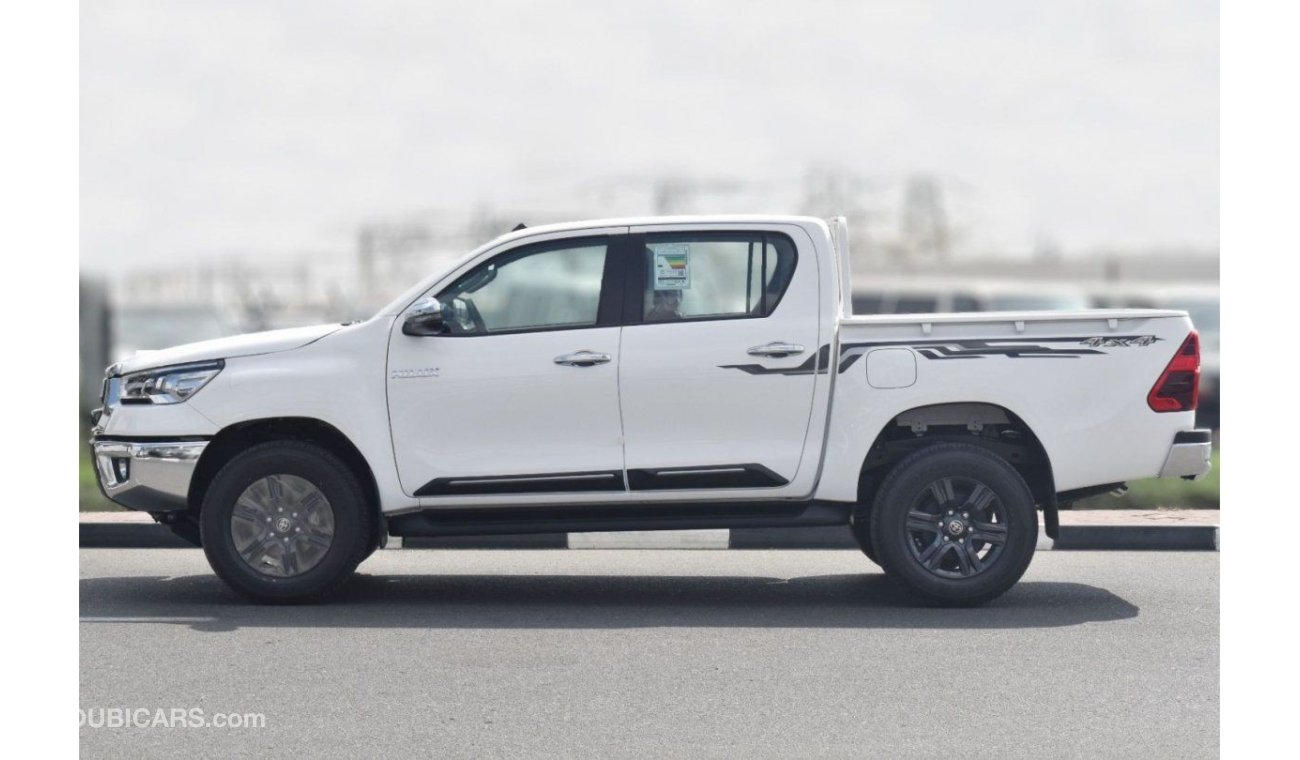 تويوتا هيلوكس 2024 TOYOTA HILUX 4X4 2.7L A/T, AUTO AC, DISPLAY & RR CAM