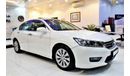 Honda Accord Amazing Honda Accord 2014 Model!! in White Color! GCC Specs