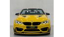 بي أم دبليو M4 2018 BMW M4 CONVERTIBLE, 1 Year warranty, Full Service History With Abu Dhabi Motors, GCC