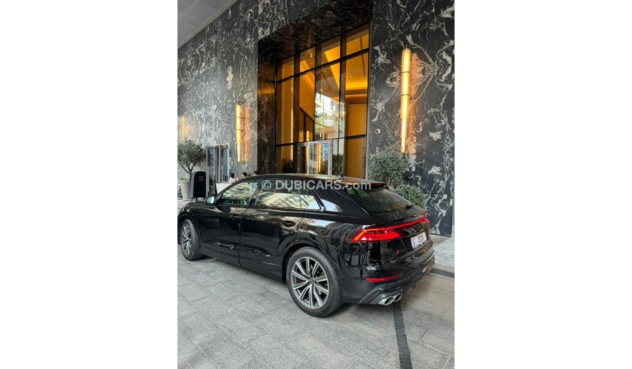 Audi SQ8 2023 - GCC - 20,000KM - Under Warranty and service - Black inside Red - Registration is free