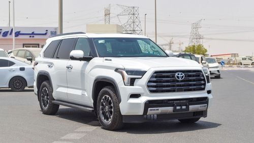 تويوتا سيكويا Brand New Toyota Sequoia Limited TRD OffRoad 3.5L | Petrol-Hybrid |White/Black | 2023 | For Export