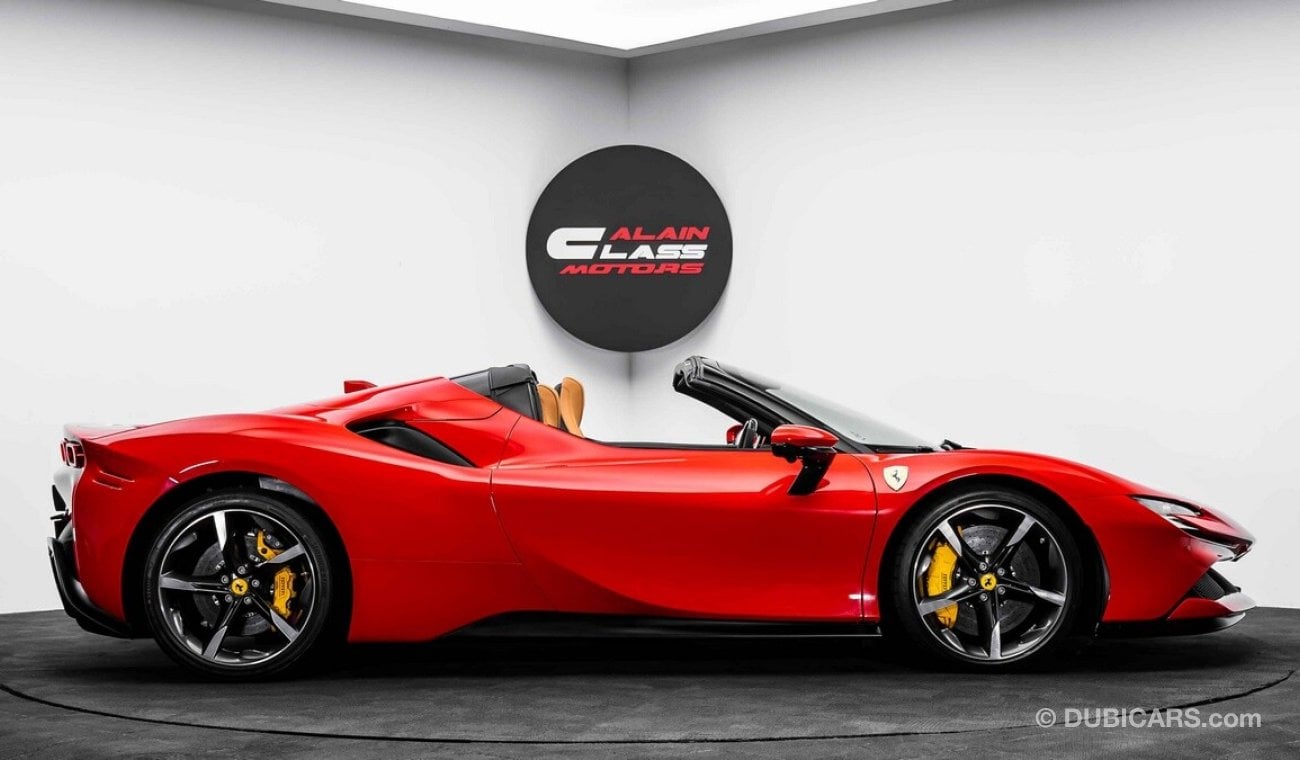 Ferrari SF90 Spider 2023 - GCC - Under Warranty and Service Contract