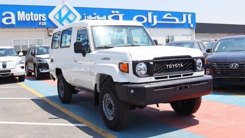 Toyota Land Cruiser Hard Top Diesel LC78 4.2Ltr 1HZJ,2024.DIFFERENTIAL LOCK , POWER WINDOW , CENTER LOCK ,