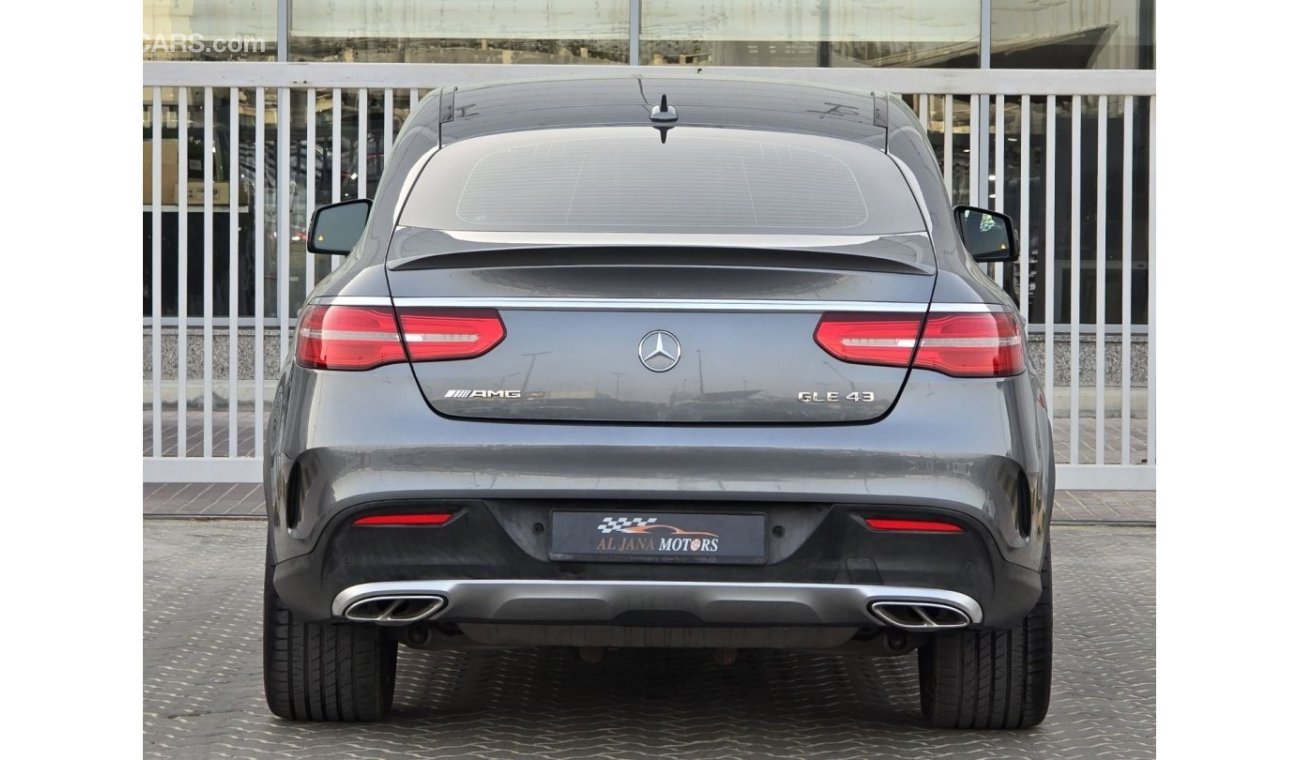 Mercedes-Benz GLE 43 AMG Coupe GLE-43 AMG 2018 GCC PERFECT CONDITION INSIDE AND OUT SIDE