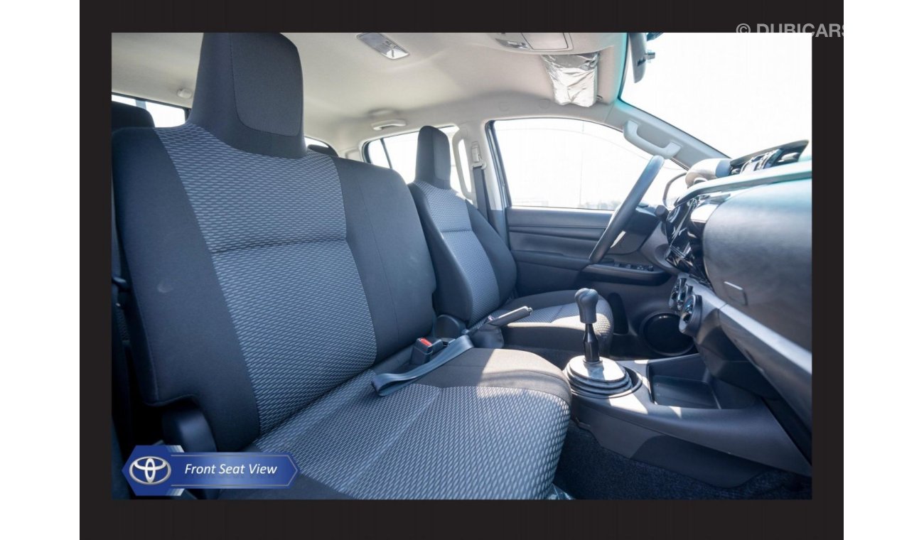 تويوتا هيلوكس TOYOTA HILUX 2.4L 4x4 6-SEATER D/C BSC M/T DIESEL TOYOTA