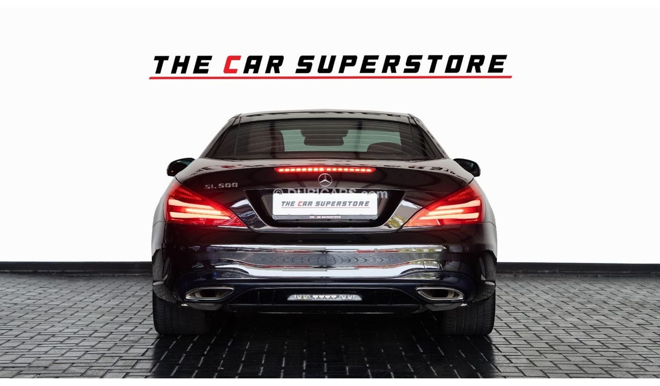 مرسيدس بنز SL 500 Std 4.7L 2017 I MERCEDES SL500 I AMG I GCC SPEC I LOW MILEAGE I FULL SERVICE HISTORY I RECENTLY SERV