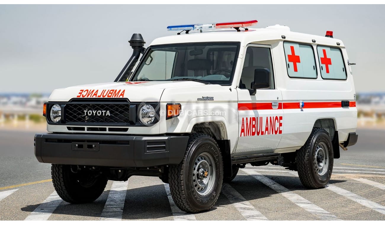 تويوتا لاند كروزر هارد توب LC78 AMBULANCE 4.2L DIESEL: MEDICAL FITTINGS, PARTITIONED CABIN