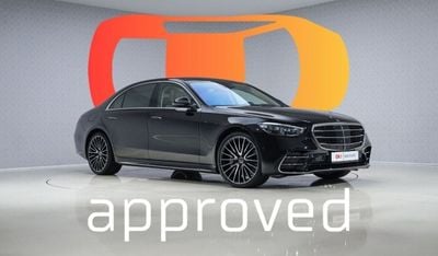 Mercedes-Benz S 500 AMG Line Premium - AED 11,825 P/M - Warranty till 03/2029