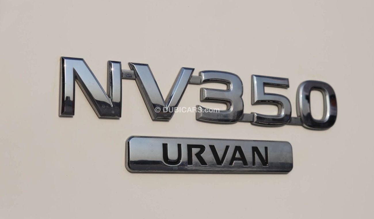 Nissan Urvan Microbus 2.5L A/T Petrol Nissan Urvan 2.5L 2021 GCC Original Paint accident free in excellent condit